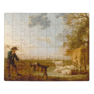 Landscape with cattle Aelbert Cuyp   Jigsaw Puzzle