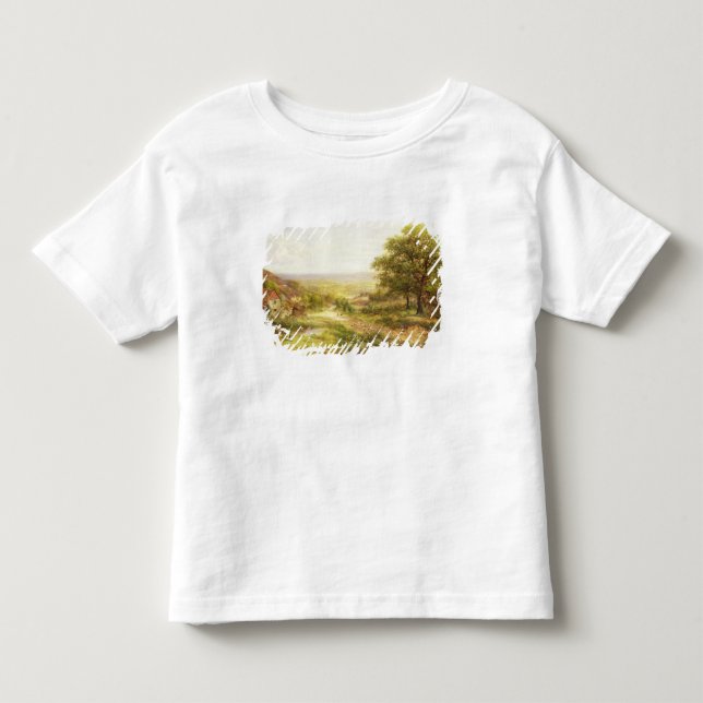 Landscape with Children by a Pond, 1884 Toddler T-shirt (Front)