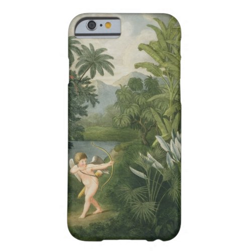 Landscape with Cupid aiming an arrow at a Parrot o Barely There iPhone 6 Case