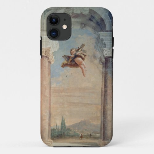 Landscape with Cupid from the Foresteria Guest iPhone 11 Case