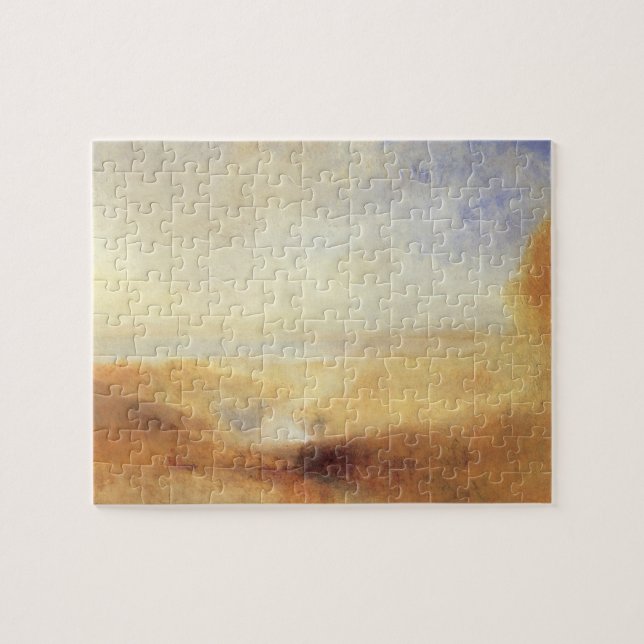Landscape with Distant River Bay by Joseph Turner Jigsaw Puzzle (Horizontal)
