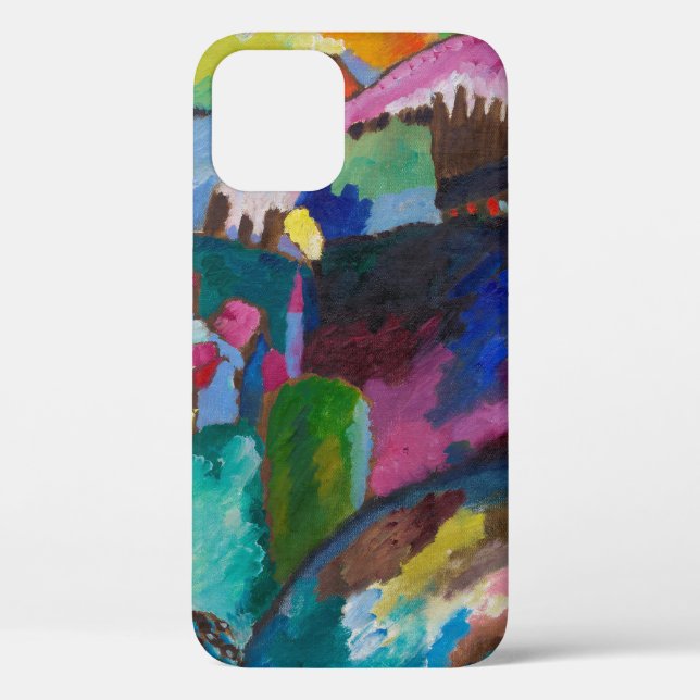 Landscape with Factory Chimney, Wassily Kandinsky Case-Mate iPhone Case (Back)
