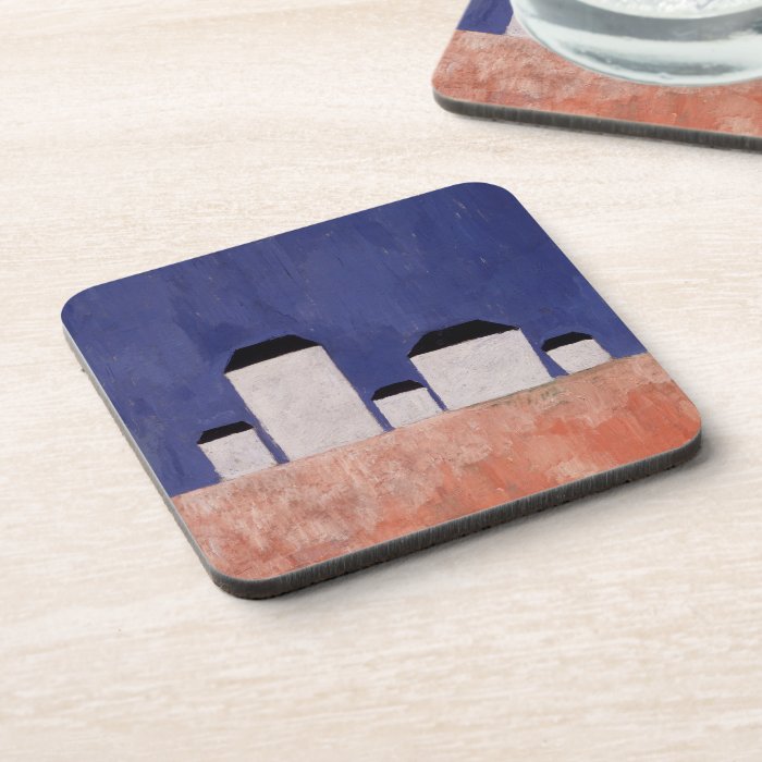 Landscape with Five Houses, c.1932 Beverage Coasters