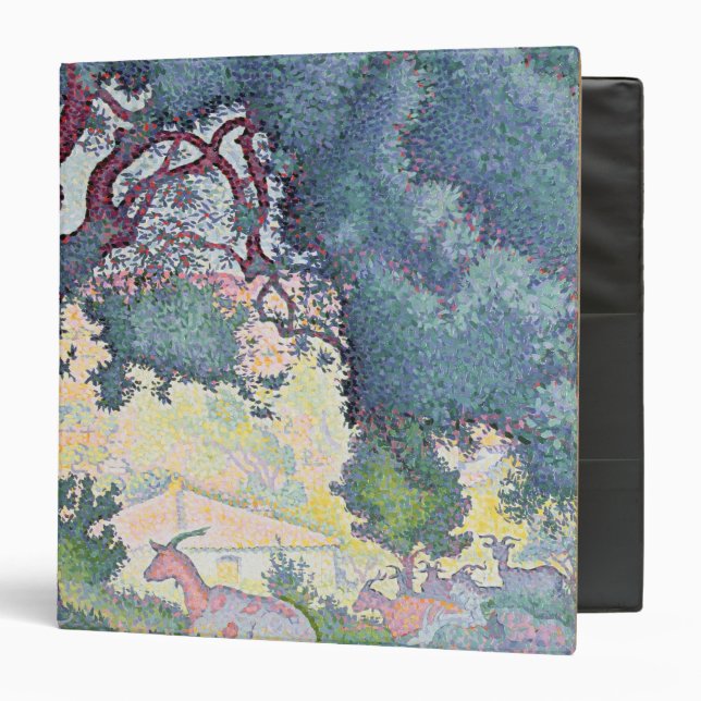 Landscape with Goats, 1895 Binder (Front/Inside)