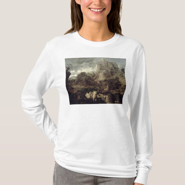 Landscape with Hercules and Cacus, c.1656 T-Shirt (Front)