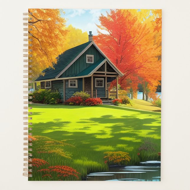 Landscape with Nature Background-46156 Planner (Front)