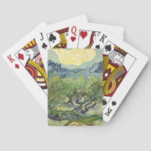 Landscape with Olive Vincent Willem van Gogh     Poker Cards