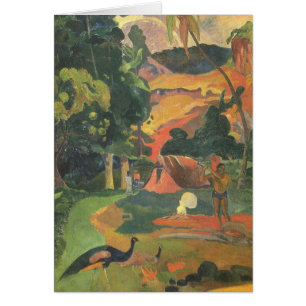 Landscape with Peacocks by Paul Gauguin