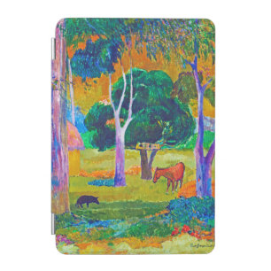 Landscape with Pig and Horse, Gauguin iPad Mini Cover