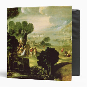 Landscape with Saints, 1520-30 3 Ring Binder