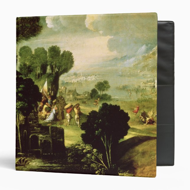 Landscape with Saints, 1520-30 3 Ring Binder (Front/Inside)