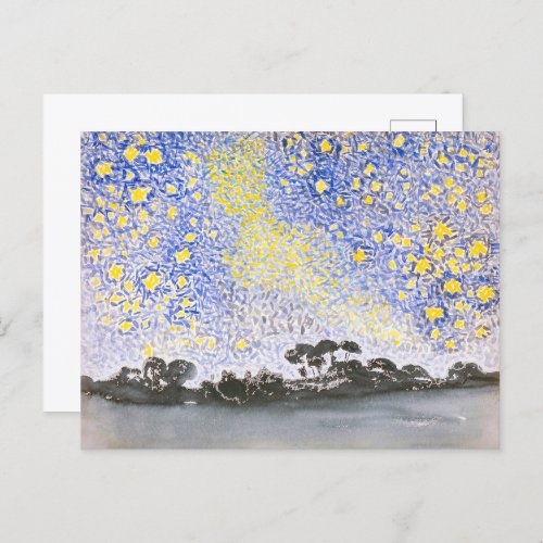 Landscape with Stars  Henri Edmond Cross  Postcard