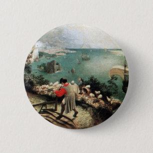 Landscape with the Fall of Icarus - 1558 Button
