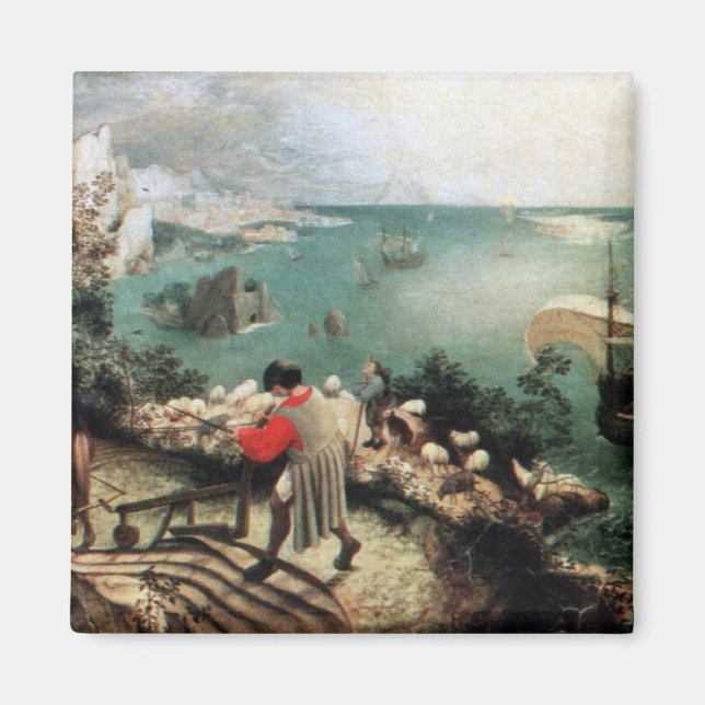 Landscape with the Fall of Icarus - 1558 Magnet (Front)