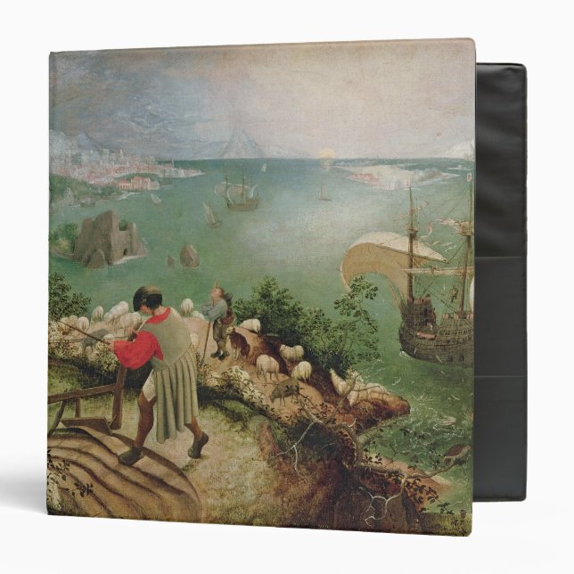 Landscape with the Fall of Icarus, c.1555 Binder (Front/Inside)