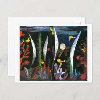 Landscape with Yellow Birds | Paul Klee | Postcard
