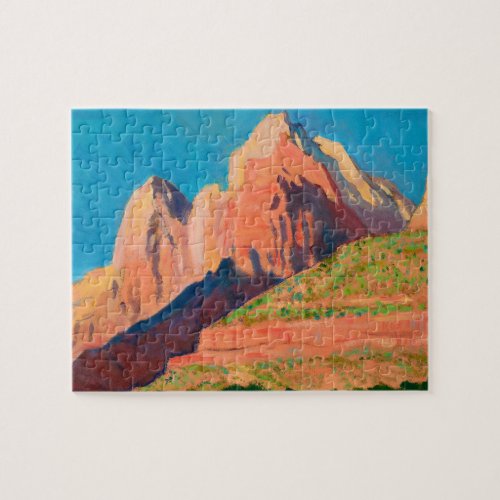 Landscape Zion National Park by Maynard Dixon Jigsaw Puzzle