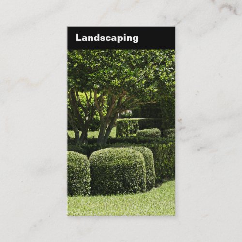 Landscaping Business Cards