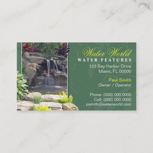 Landscaper Business Card