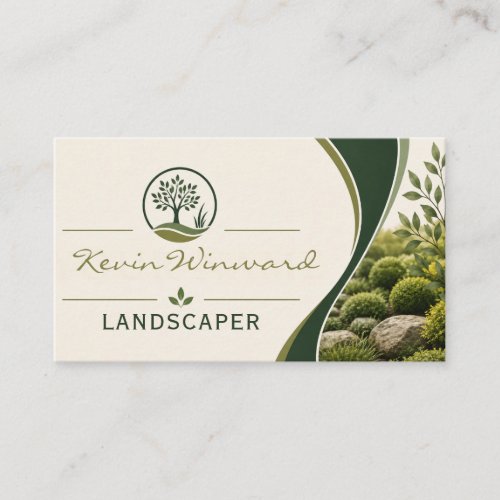 Landscaper Business Card