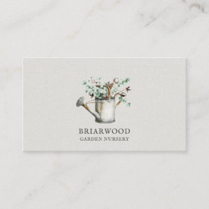 Landscaper Gardener Greenery Square Business Card