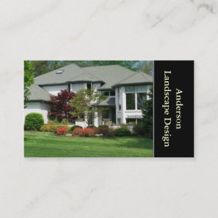 Landscaper or Landscaping Design Business Card