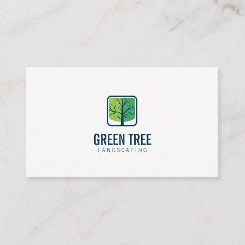 Landscaper  Tree Trimmer Business Card