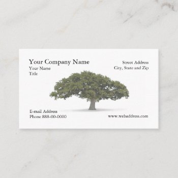 Landscaper Tree Trimmer Business Card by BusinessCardsCards at Zazzle
