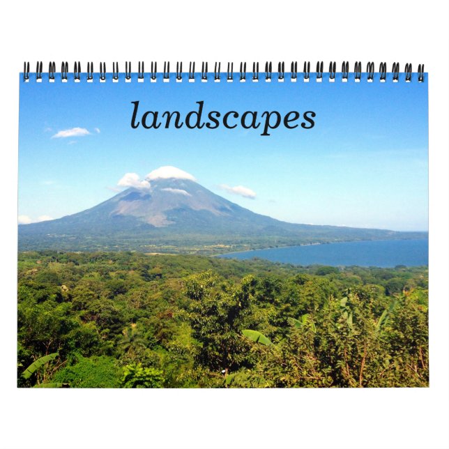 landscapes 2026 calendar (Cover)
