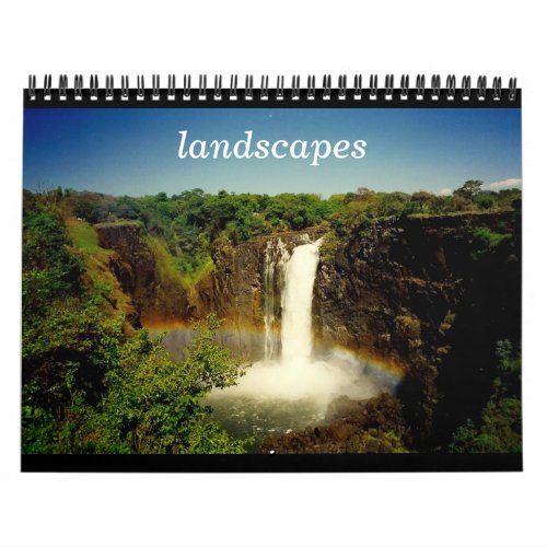 landscapes calendar
