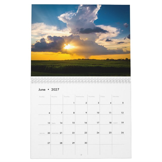 Landscapes Photography Calendar (Jun 2027)