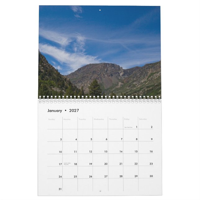 Landscapes & Seascapes 2015 Calendar (Jan 2027)