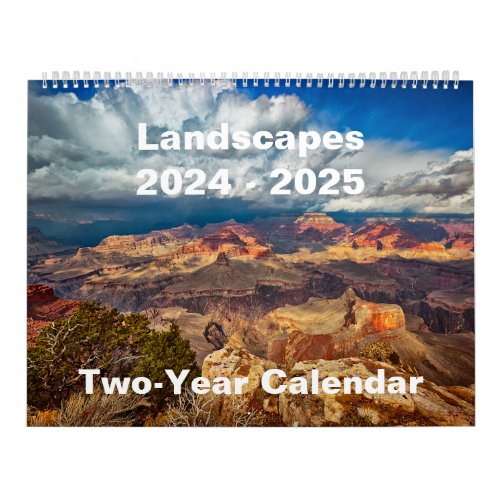 Landscapes Two_Year Wall Calendar 2024_2025