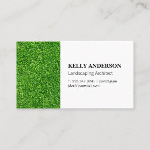 Landscaping Architect Grass Business Card
