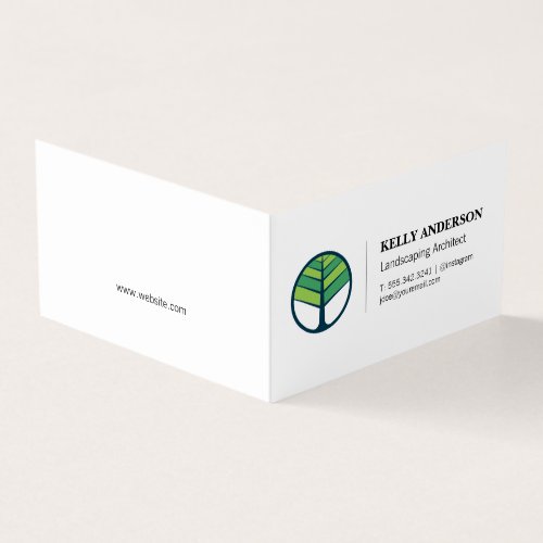 Landscaping Architect  Tree Trimming Service Business Card