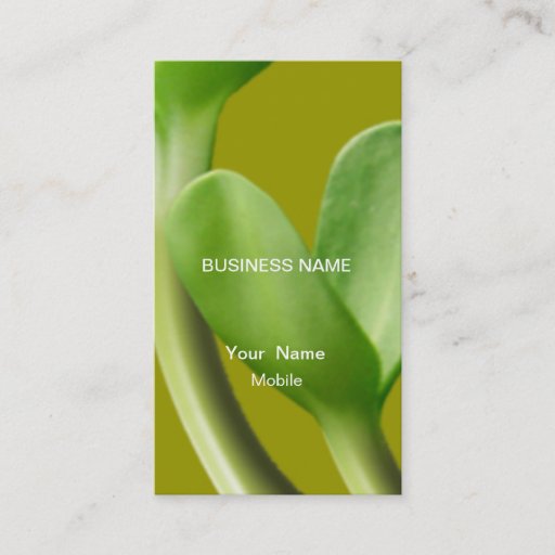 Customizable Landscaping Business Card
