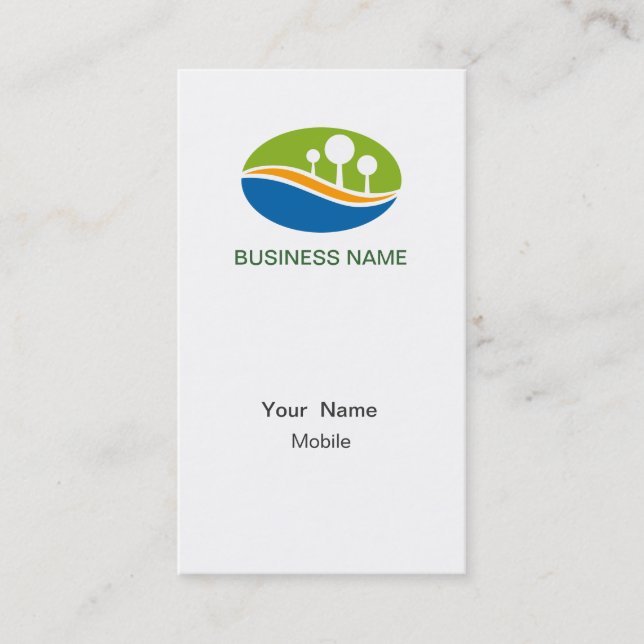Landscaping Business Card (Front)