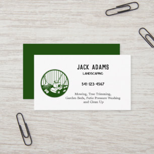Landscaping Business Card