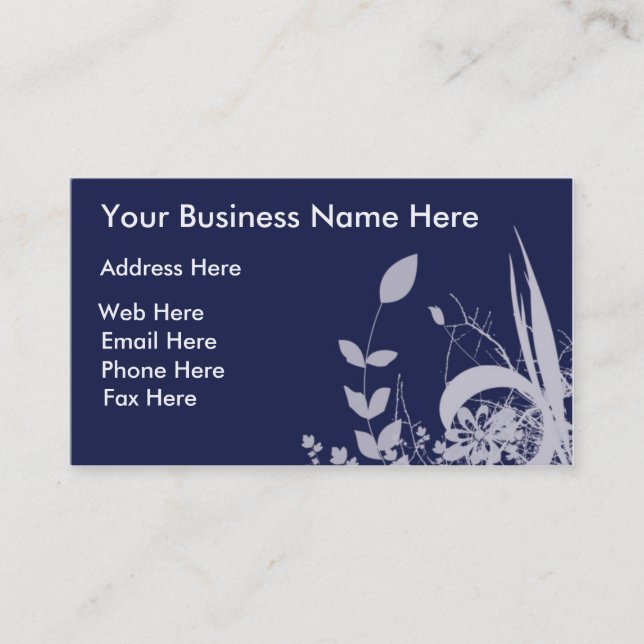 Landscaping Business Card (Front)
