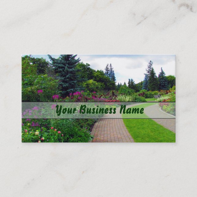 Landscaping Business Card (Front)
