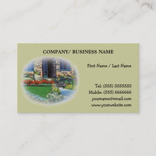 Landscaping Business Card