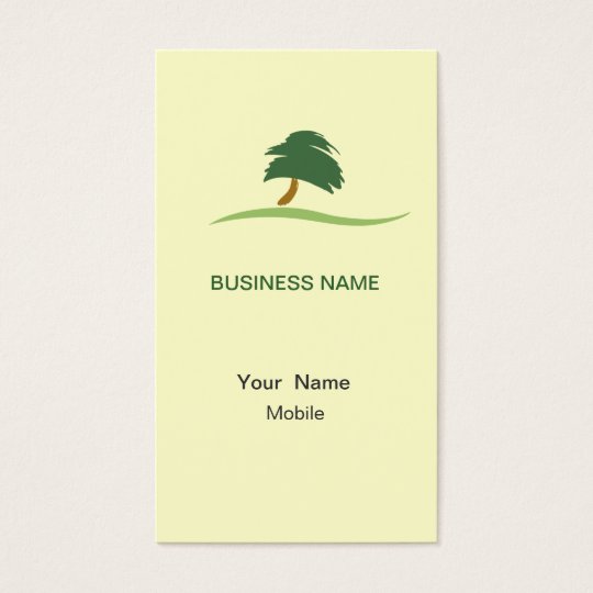 Landscaping Business Card