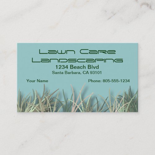 Landscaping Business Card