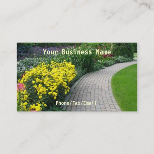 Landscaping Business Card