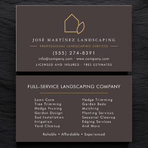 Landscaping Business Card