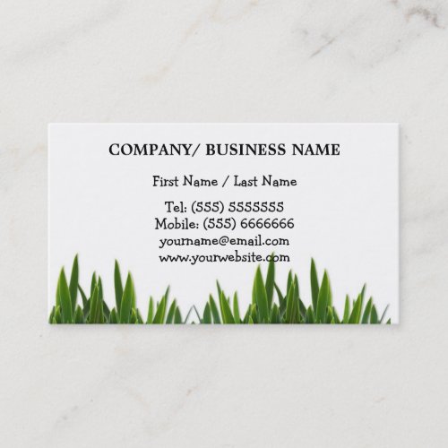 Landscaping Business Card