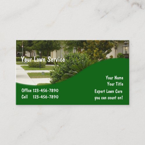 Landscaping Business Cards
