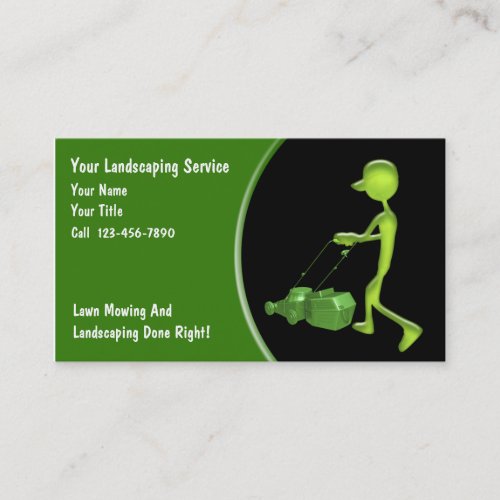 Landscaping Business Cards