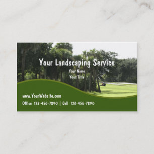Landscaping Business Cards