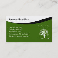 Landscaping business cards online